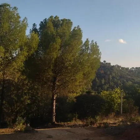 Bonita Casa Blanca En El Bosque. Casa de Campo